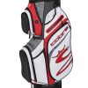 Cobra Golf 2020 Ultralight Cart Bag – Black-High Risk Red-White