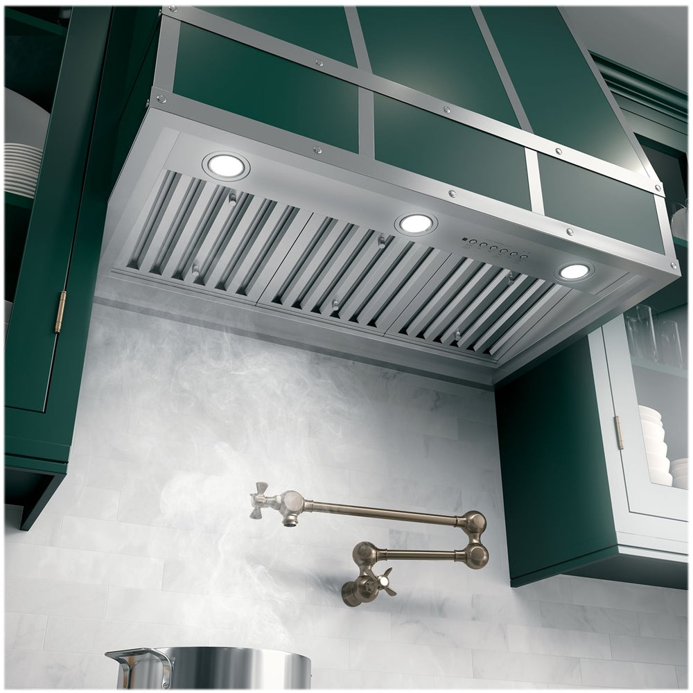 GE – 35 Convertible Range Hood – Stainless steel - Image 2