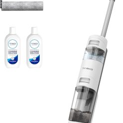 Tineco iFLOOR 3 Breeze Complete Wet Dry Vacuum Cordless Floor Cleaner and Mop One-Step Cleaning for Hard Floors