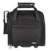 Travelon Wheeled Underseat Carry-On with Back Up Bag Black