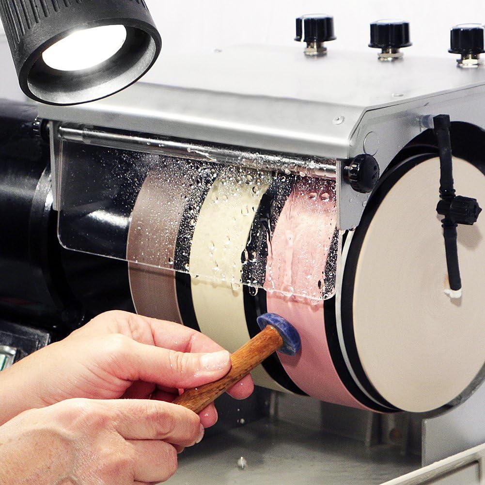 CabKing 6 Cabbing Machine | Lapidary Rock Grinder Polisher | Model CABKING-6V3 - Image 4